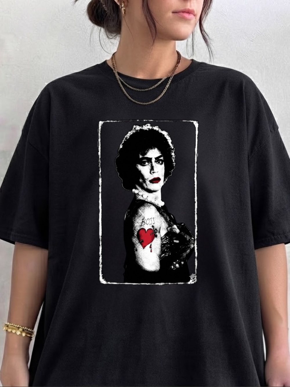 Tim Cury The Rocky Horror Picture Show Frank-N-Furter Vintage T-Shirt